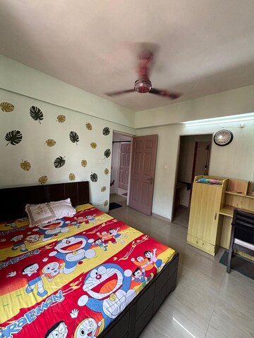 Bedroom in 2 BHK Apartment at Swastik Residency Phase II CHS Ltd, Ghodbunder Road – for Rent