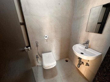 Bathroom in 1 BHK Apartment at Conwood Astoria, Goregaon East – for Rent