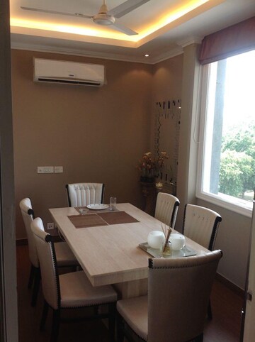 Living Room in 4 BHK Apartment at Greater Kailash I – for Sale