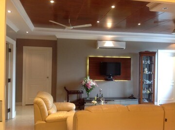 Living Room in 4 BHK Apartment at Greater Kailash I – for Sale