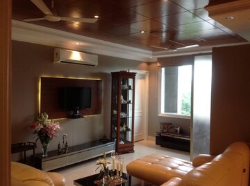 Living Room in 4 BHK Apartment at Greater Kailash I – for Sale