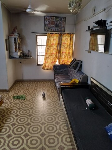 Living Room in 1 BHK Apartment at Thaltej – for Rent