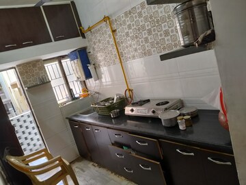 Kitchen in 1 BHK Apartment at Thaltej – for Rent