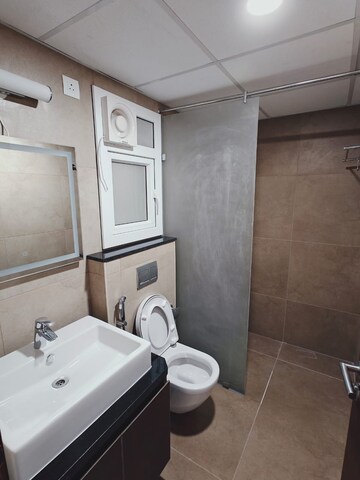 Bathroom in 3 BHK Apartment at Brigade Cornerstone Utopia, Varthur – for Rent