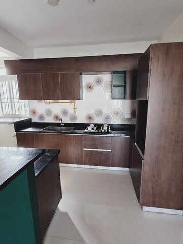 Kitchen in 3 BHK Apartment at Brigade Cornerstone Utopia, Varthur – for Rent