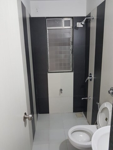 Bathroom in 1 BHK Apartment at Neel Sidhi Ballarat, New Panvel – for Rent
