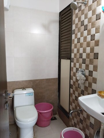 Bathroom in 1 BHK Apartment at Sadguru Universal, New Panvel – for Rent