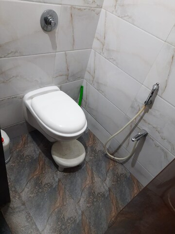 Bathroom in 1 BHK Apartment at Sadguru Universal, New Panvel – for Rent