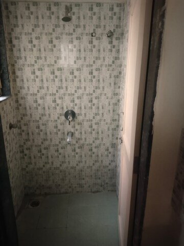 Bathroom in 1 BHK Apartment at Megh Malhar Co-op Housing Society, Ghansoli – for Rent