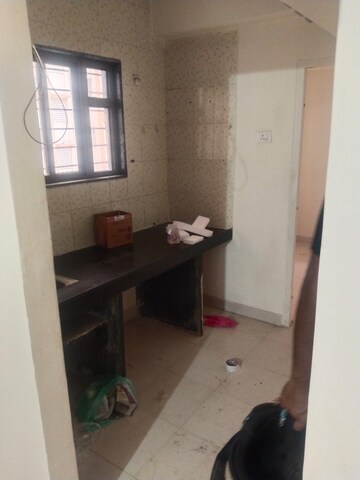 Kitchen in 1 BHK Apartment at Megh Malhar Co-op Housing Society, Ghansoli – for Rent