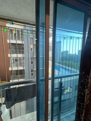 Balcony in 1.5 BHK Apartment at Platinum Prive, Andheri West – for Rent