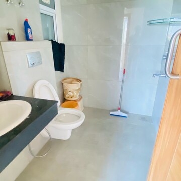 Bathroom in 2 BHK Apartment at Omaxe Lake, Mullanpur – for Rent
