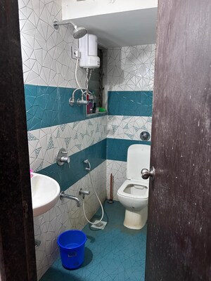 Bathroom in 2 BHK Apartment at Ani Anu Sri Balaji Enclave, Malad West – for Sale