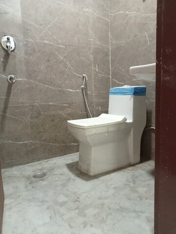 Bathroom in 1 BHK Builder Floor at Paryavaran Complex – for Rent