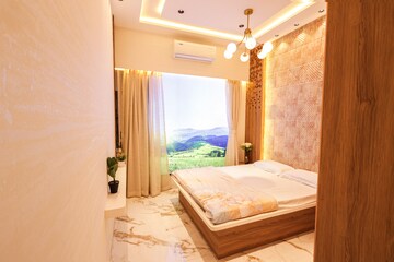 Living Room in 2 BHK Apartment at Kavesar – for Sale