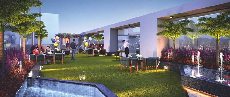 Garden, majestique-evolvus 2 Bedroom 815 Sq.Ft. Apartment In Kharadi Pune 8433920