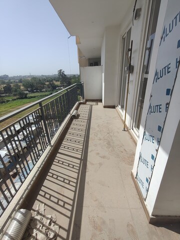Balcony in 3 BHK Apartment at GVT Beliston Avenue, Dhakoli Village – for Rent