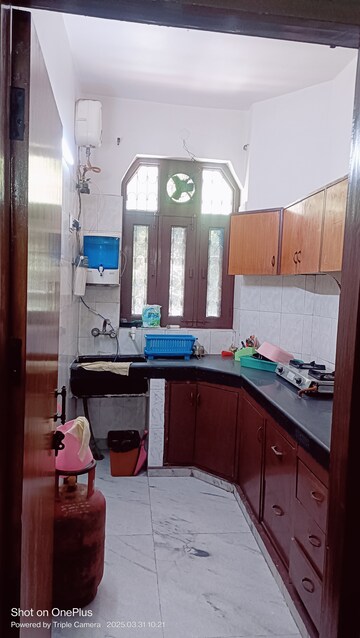 Kitchen in 2 BHK Builder Floor at Ashoka Enclave 3, Sector 35 – for Rent