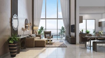 Living Room in 4 BHK Apartment at VTP Flamante, Kharadi – for Sale