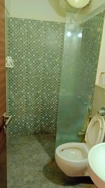 Bathroom in 2 BHK Apartment at K Raheja Palm Spring, Malad West – for Rent