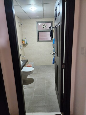 Bathroom in 3 BHK Apartment at Sobha Palm Courts, Kogilu – for Rent