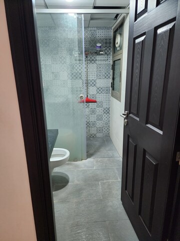Bathroom in 3 BHK Apartment at Sobha Palm Courts, Kogilu – for Rent