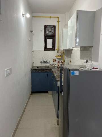 Kitchen in 1 BHK Builder Floor at Paryavaran Complex – for Rent