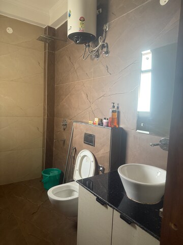 Bathroom in 3 BHK Builder Floor at Sushant Lok 2, Sector 57 – for Rent