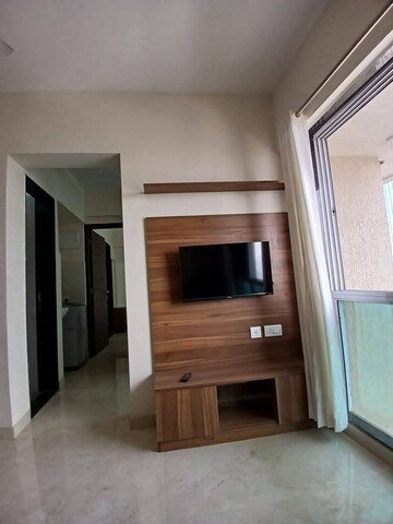 Living Room in 1 BHK Apartment at Sethia Imperial Avenue, Malad East – for Rent