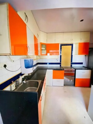 Kitchen in 3 BHK Apartment at Konark Pooram, Kondhwa – for Rent