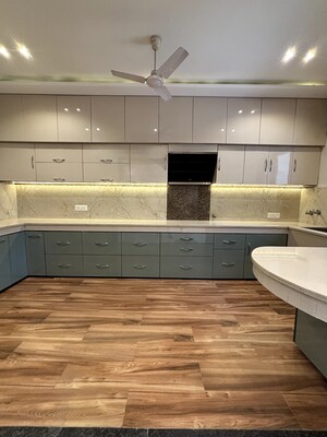 Kitchen in 4 BHK Apartment at M3M Trump Tower, Sector 65 – for Sale