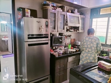 Kitchen in 1 BHK Apartment at Chandak Sparkling Wings, Dahisar East – for Sale