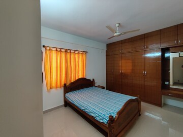 Bedroom in 2 BHK Apartment at Amrutha Grandeur, Jakkuru – for Rent