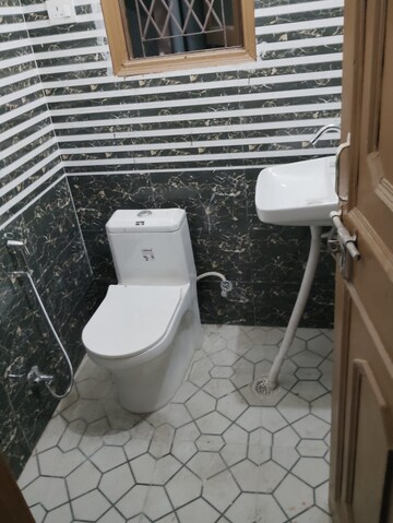 Bathroom in 2 BHK Builder Floor at Ignou Road – for Rent