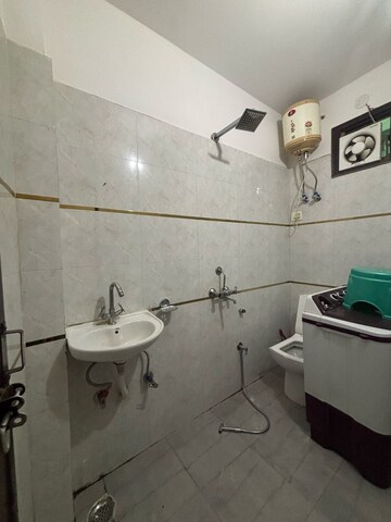 Bathroom in 2 BHK Builder Floor at Ignou Road – for Rent