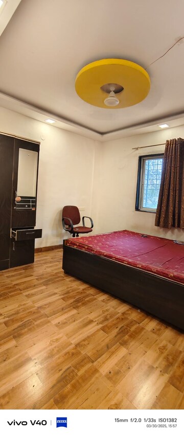 Bedroom in 1 BHK Apartment at Shravani Garden CHS, Viman Nagar – for Rent