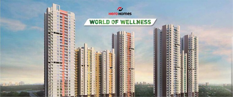 Master Bedroom, hero-homes-gurgaon 3.5 Bedroom 2804 Sq.Ft. Apartment In Sector 104 Gurgaon 8434461