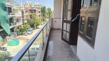 Balcony in 2 BHK Builder Floor at Sector 10a – for Rent