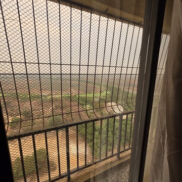 Balcony in 1 BHK Apartment at Cosmos Legend, Y K Nagar – for Rent
