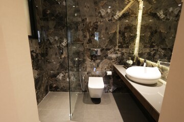 Bathroom in 2 BHK Apartment at Bharat Wembley 24, Majiwada – for Sale