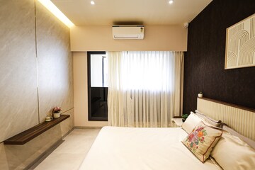 Bedroom in 2 BHK Apartment at Bharat Wembley 24, Majiwada – for Sale
