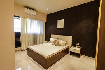 Bedroom in 2 BHK Apartment at Bharat Wembley 24, Majiwada – for Sale