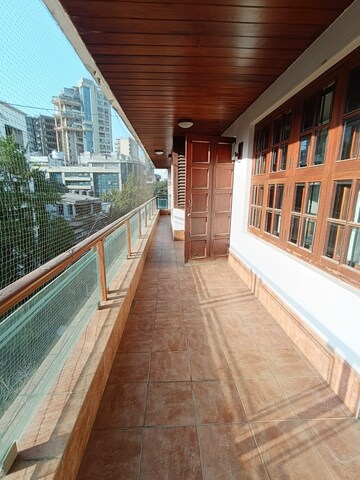 Balcony in 3 BHK Apartment at Bandra West – for Rent