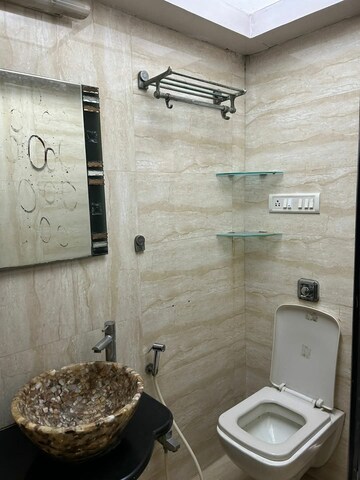 Bathroom in 2 BHK Apartment at Saptrishi Juhu Serene, Dn Nagar – for Rent