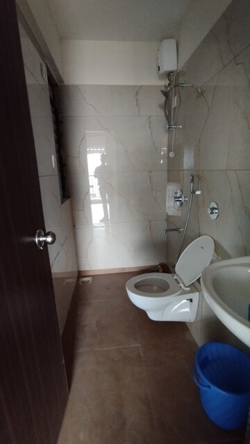 Bathroom in 2 BHK Apartment at Raunak City Sector 4, Kalyan West – for Rent