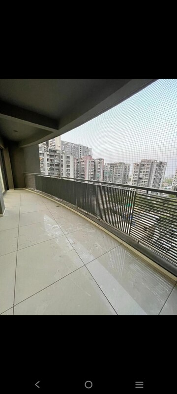 Balcony in 4 BHK Apartment at JP Iscon Platinum, Bopal – for Rent