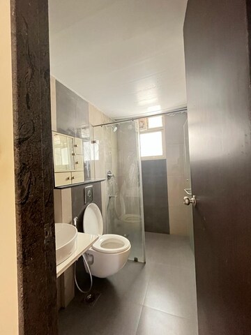 Bathroom in 3 BHK Apartment at Pharande Puneville, Tathawade – for Rent