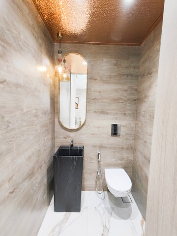 Bathroom in 2 BHK Apartment at Neelkanth Palms, Kapur Bawdi – for Sale
