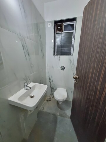 Bathroom in 1 BHK Apartment at Rishab Jay Sarang, Malad East – for Rent