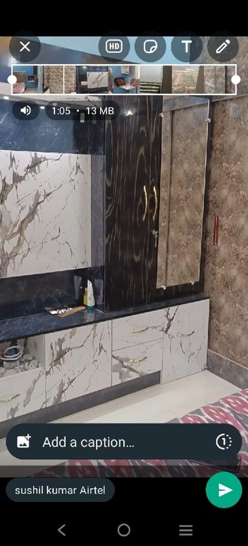 Kitchen in 2 BHK Apartment at Mehak Jeevan, Raj Nagar Extension – for Rent